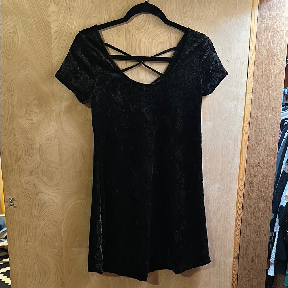 Elegant Black Mini Dress